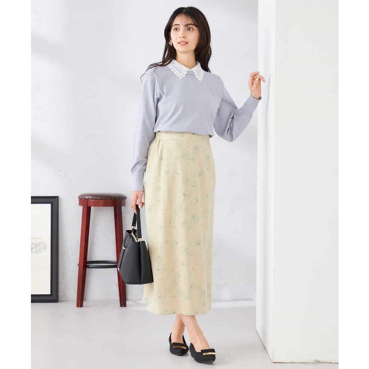 フラワープリントマーメイドスカート | a.v.v【WOMEN】 | 詳細画像24 