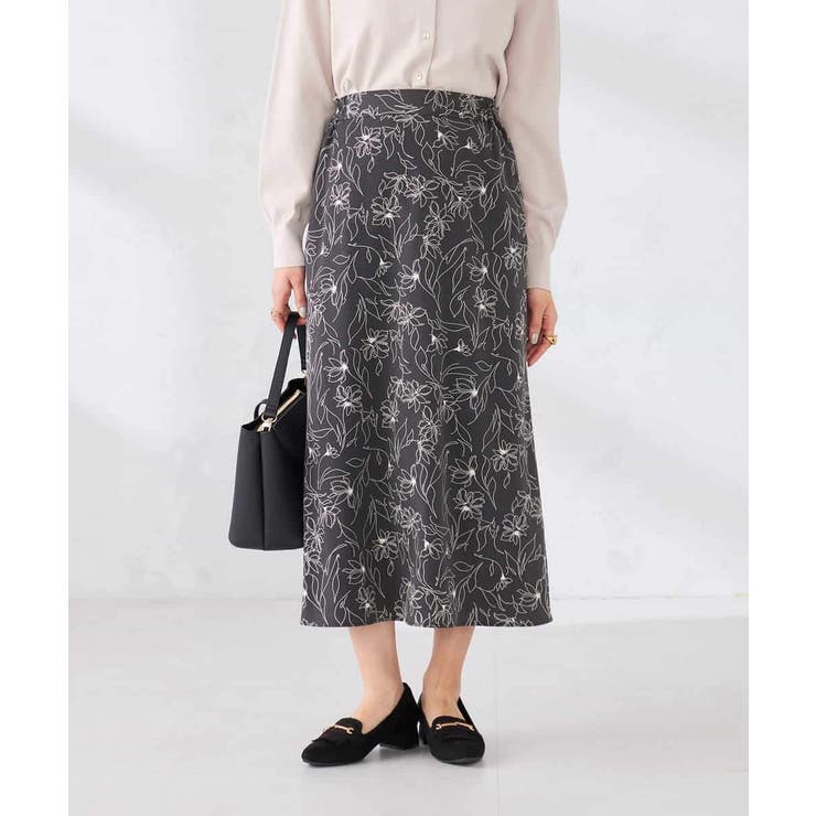 フラワープリントマーメイドスカート | a.v.v【WOMEN】 | 詳細画像3 