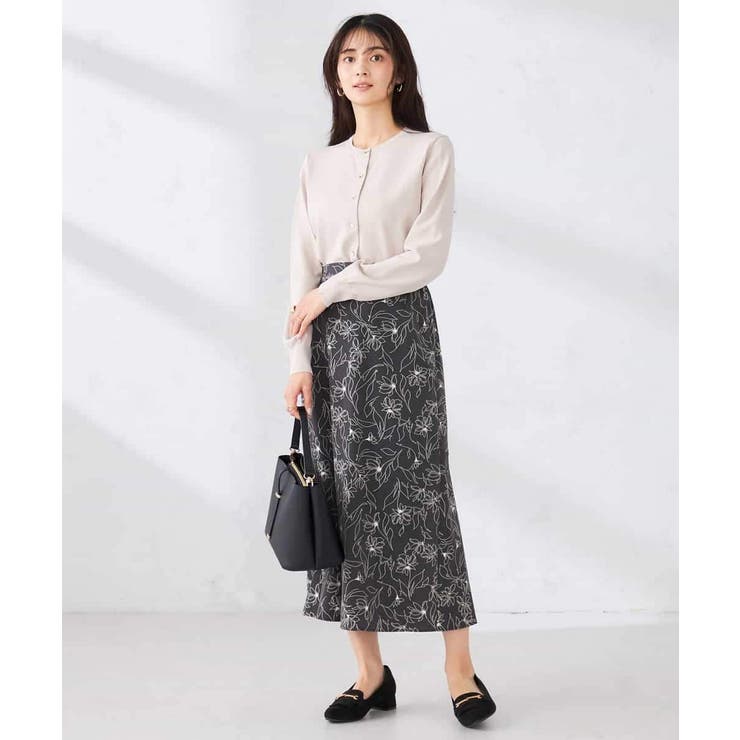フラワープリントマーメイドスカート | a.v.v【WOMEN】 | 詳細画像9 