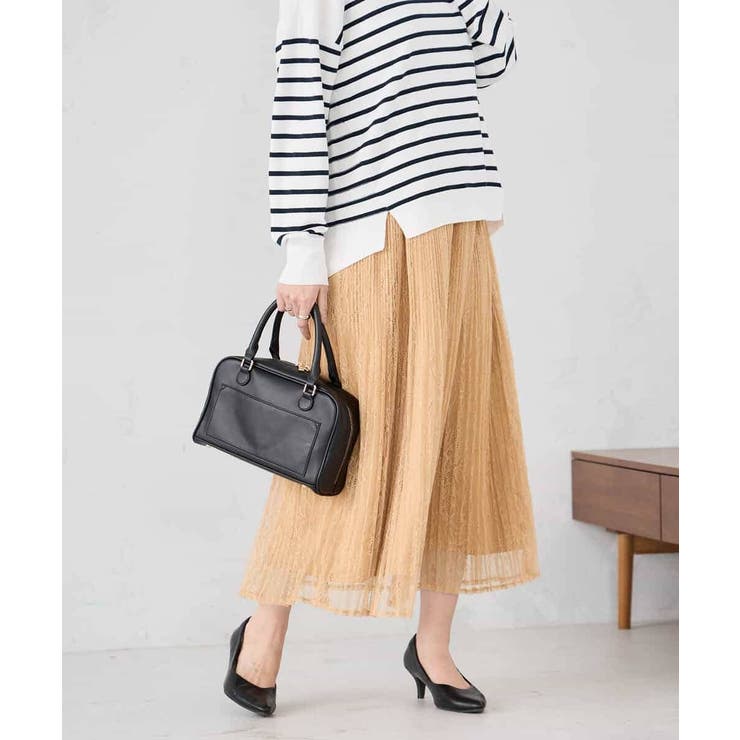 レースプリーツスカート | a.v.v【WOMEN】 | 詳細画像2 