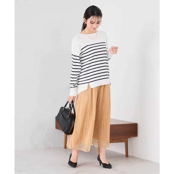 レースプリーツスカート | a.v.v【WOMEN】 | 詳細画像5 