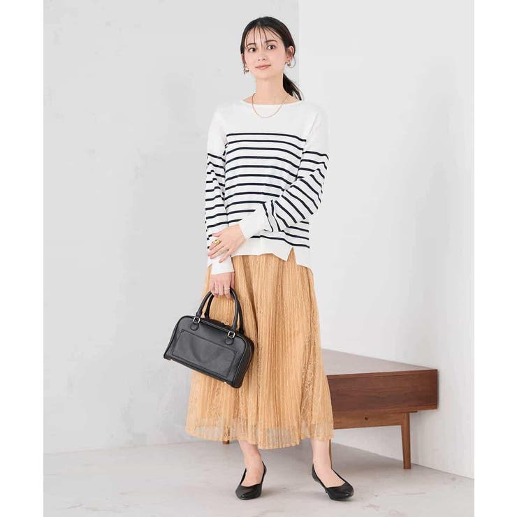 レースプリーツスカート | a.v.v【WOMEN】 | 詳細画像6 