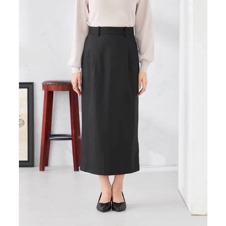 【洗える】ストレッチナロースカート | a.v.v【WOMEN】 | 詳細画像15 