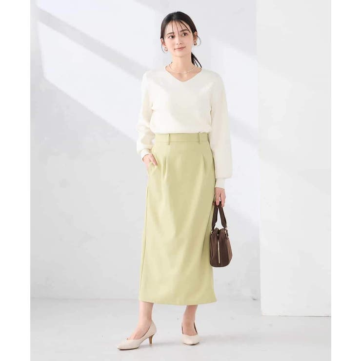 【洗える】ストレッチナロースカート | a.v.v【WOMEN】 | 詳細画像5 