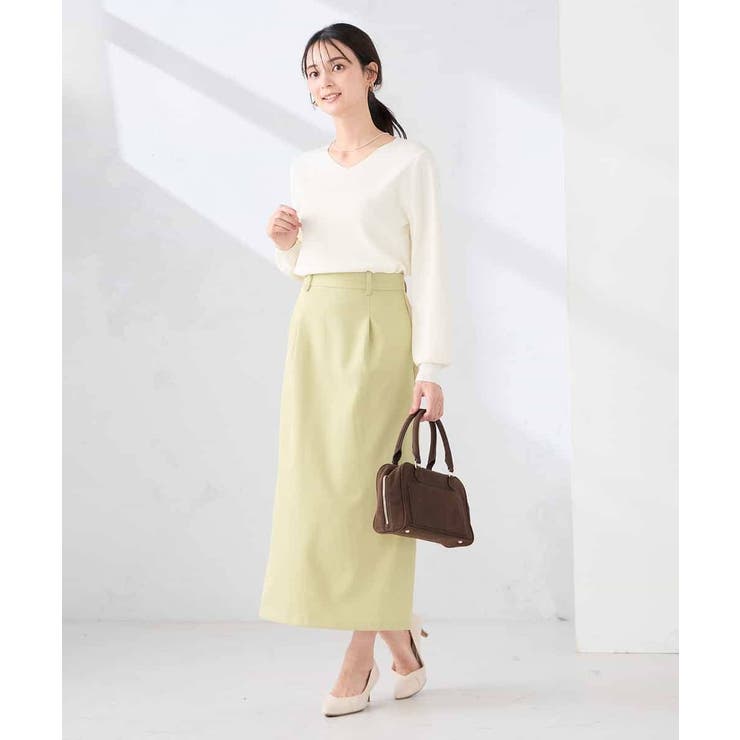 【洗える】ストレッチナロースカート | a.v.v【WOMEN】 | 詳細画像7 