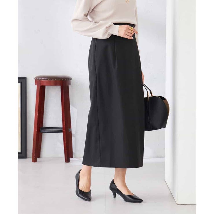 【洗える】ストレッチナロースカート | a.v.v【WOMEN】 | 詳細画像9 