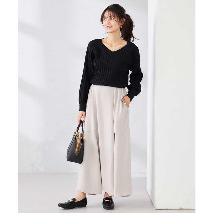 サテンマーメイドフレアスカート | a.v.v【WOMEN】 | 詳細画像12 