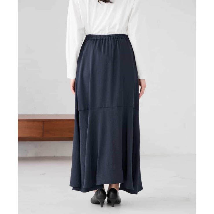 サテンマーメイドフレアスカート | a.v.v【WOMEN】 | 詳細画像17 