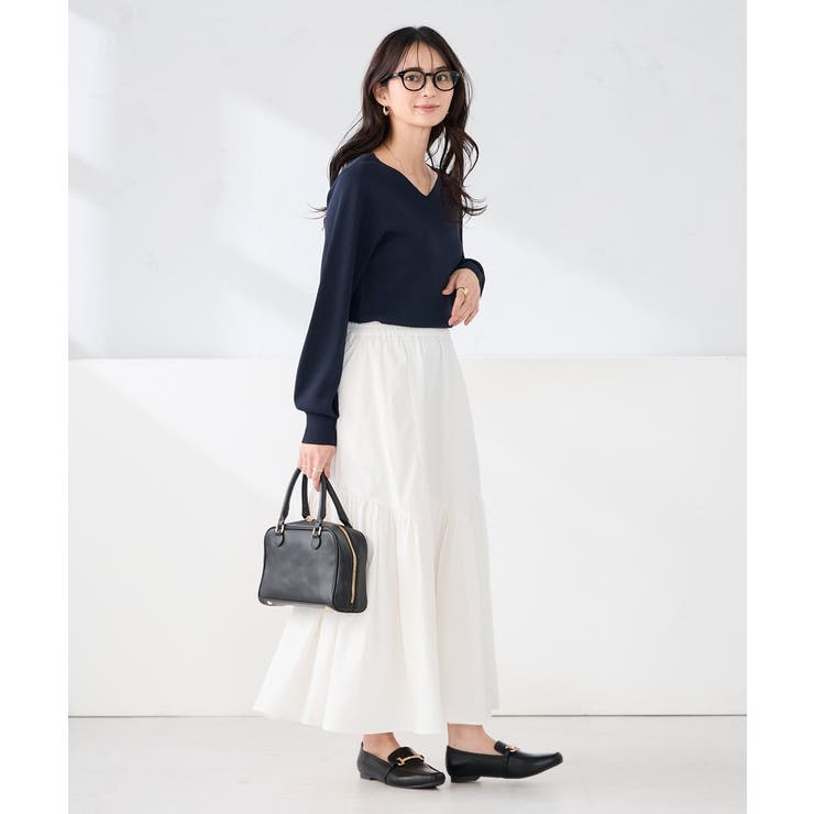 ナイロン切替スカート | a.v.v【WOMEN】 | 詳細画像11 