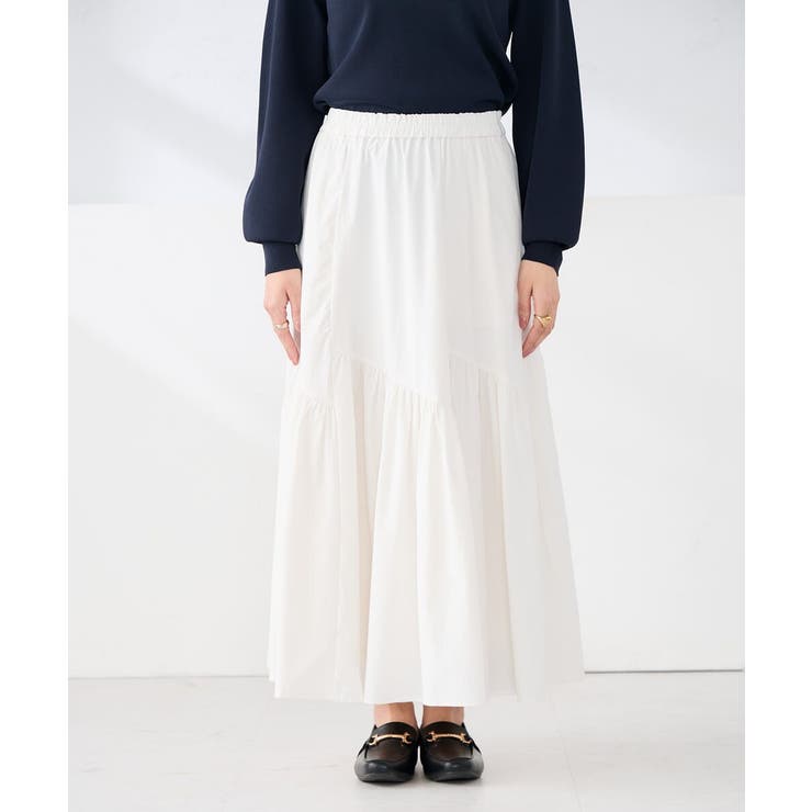 ナイロン切替スカート | a.v.v【WOMEN】 | 詳細画像12 