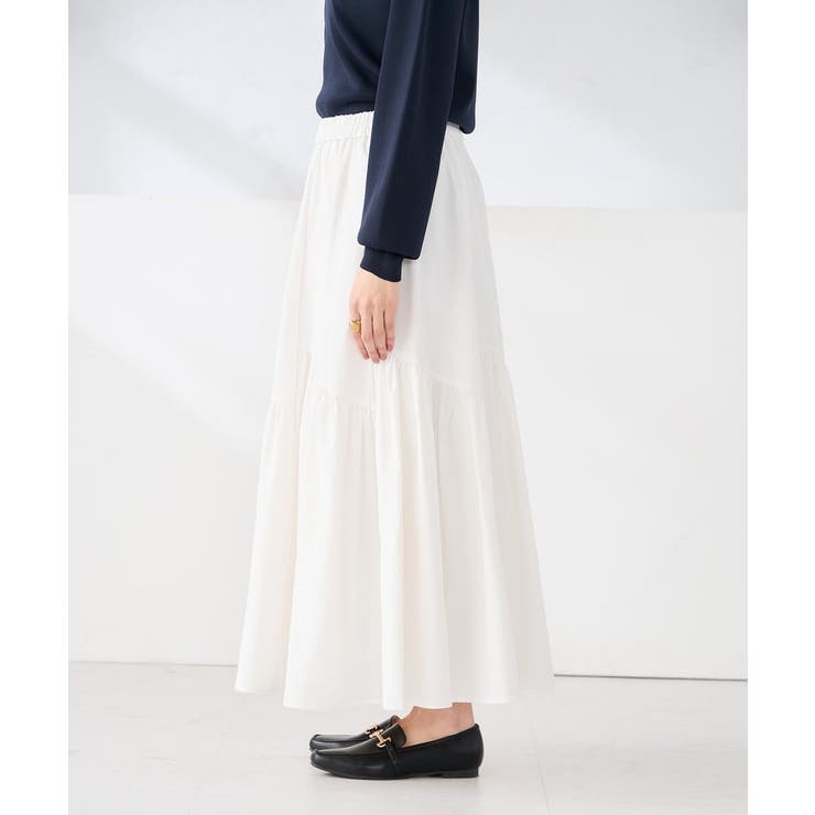 ナイロン切替スカート | a.v.v【WOMEN】 | 詳細画像13 