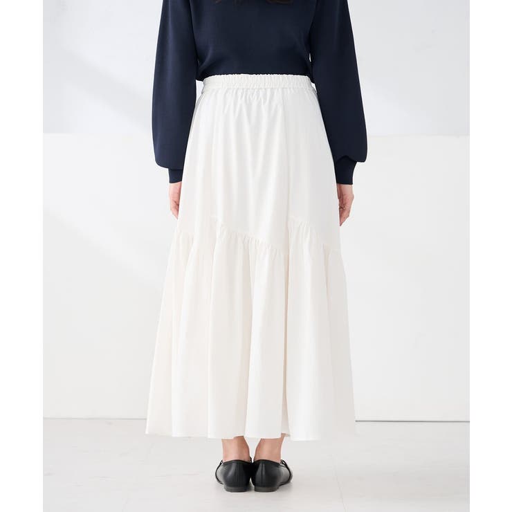 ナイロン切替スカート | a.v.v【WOMEN】 | 詳細画像14 