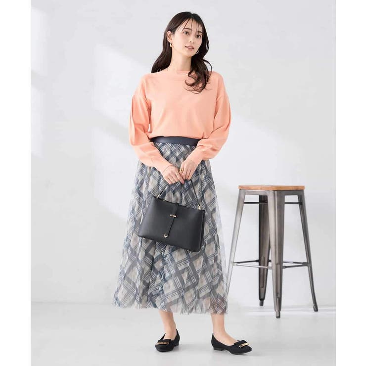 チェック柄チュールスカート | a.v.v【WOMEN】 | 詳細画像20 
