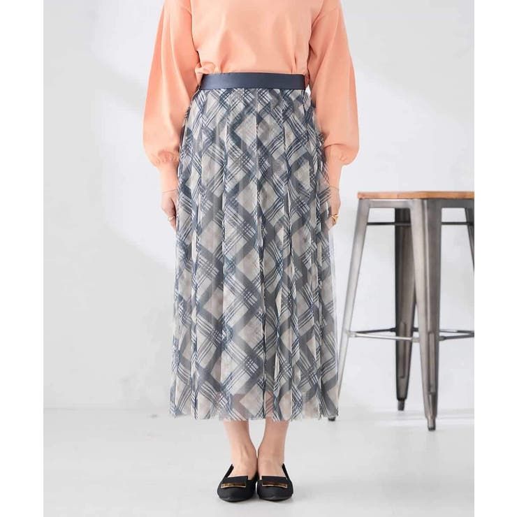 チェック柄チュールスカート | a.v.v【WOMEN】 | 詳細画像23 