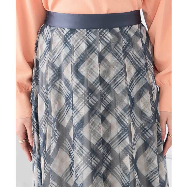 チェック柄チュールスカート | a.v.v【WOMEN】 | 詳細画像26 