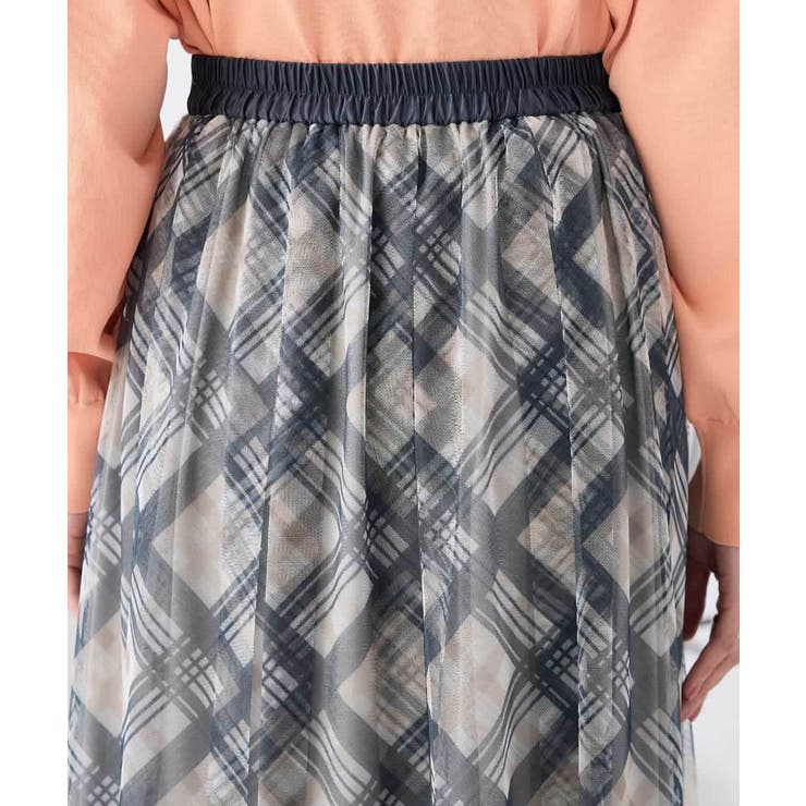 チェック柄チュールスカート | a.v.v【WOMEN】 | 詳細画像27 
