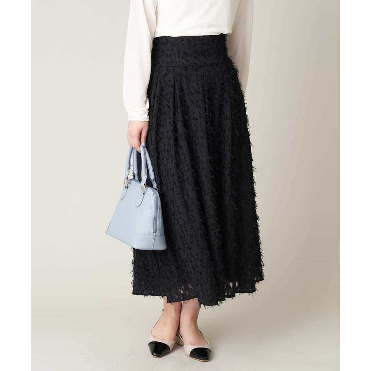 フリンジジャガードタックフレアスカート | a.v.v【WOMEN】 | 詳細画像21 