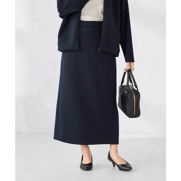 ネイビー | ダンボールナロースカート | a.v.v【WOMEN】