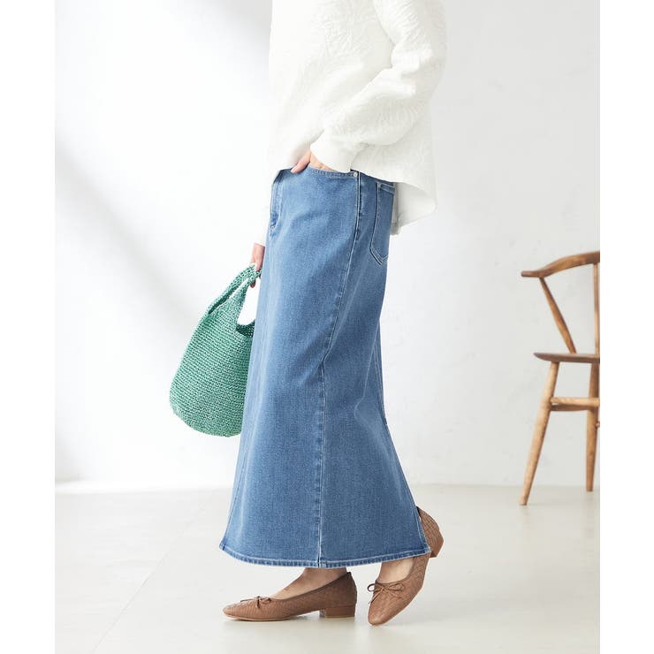 デニムナロースカート | a.v.v【WOMEN】 | 詳細画像10 