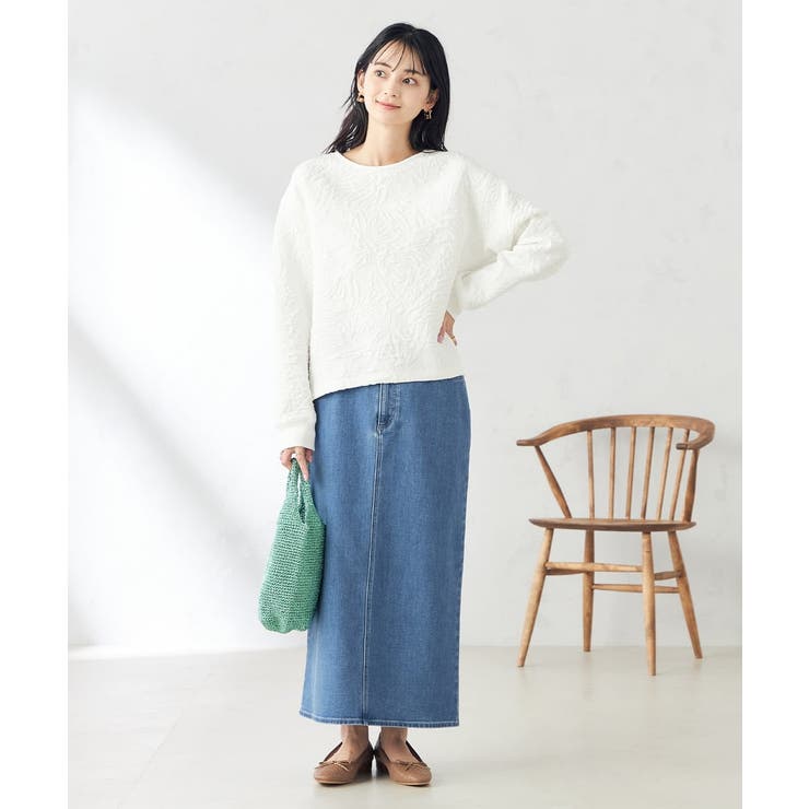 デニムナロースカート | a.v.v【WOMEN】 | 詳細画像13 