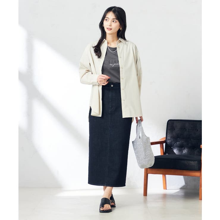 デニムナロースカート | a.v.v【WOMEN】 | 詳細画像8 