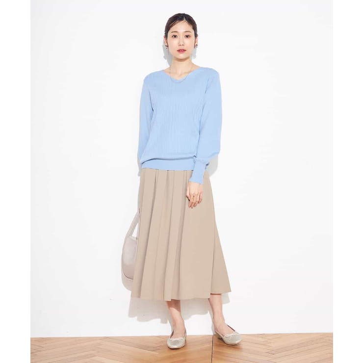 【洗える】落ち感フレアスカート | a.v.v【WOMEN】 | 詳細画像4 