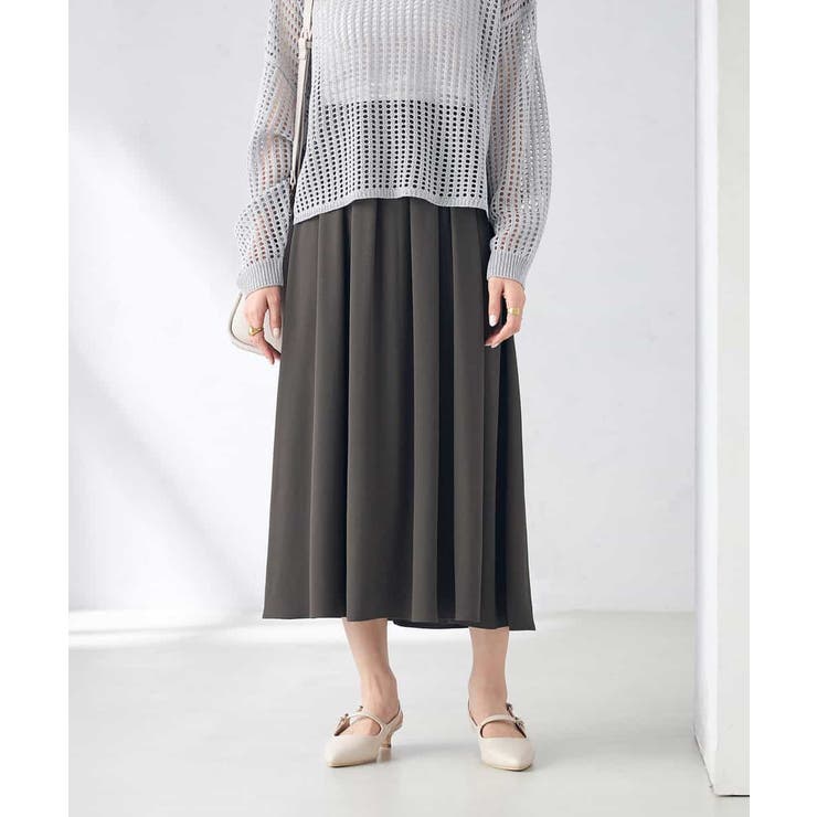 【洗える】落ち感フレアスカート | a.v.v【WOMEN】 | 詳細画像7 