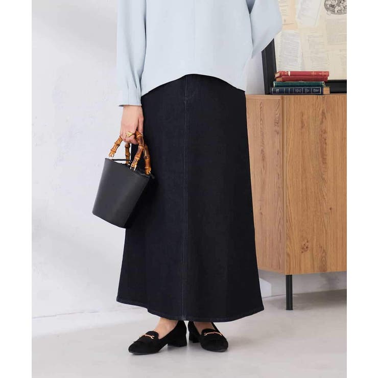 Aラインデニムスカート | a.v.v【WOMEN】 | 詳細画像17 