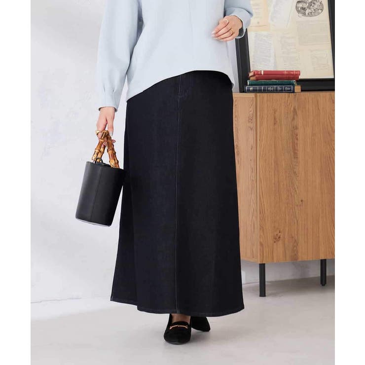 Aラインデニムスカート | a.v.v【WOMEN】 | 詳細画像18 