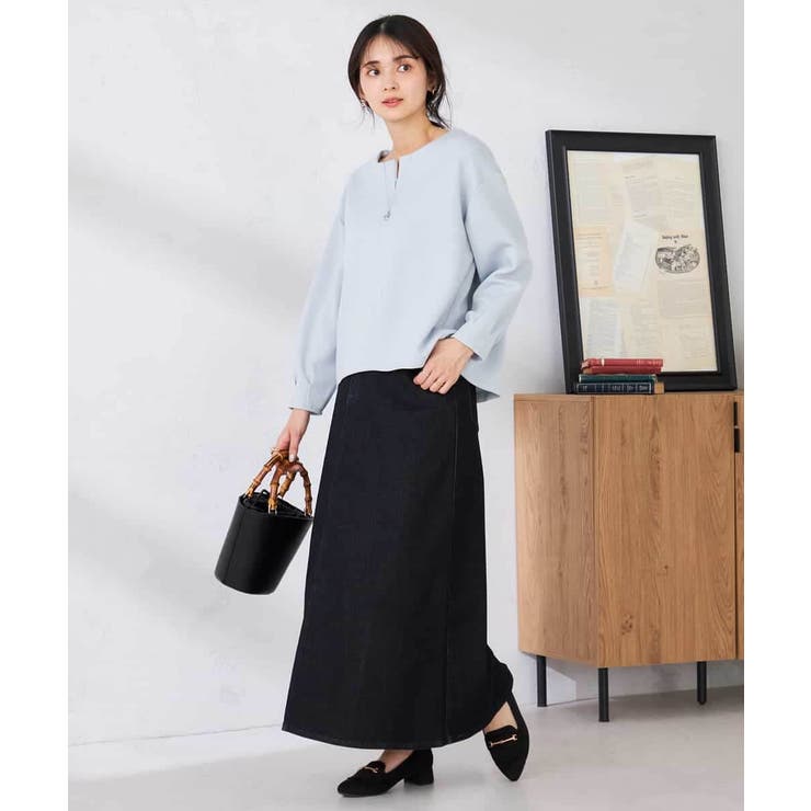 Aラインデニムスカート | a.v.v【WOMEN】 | 詳細画像20 