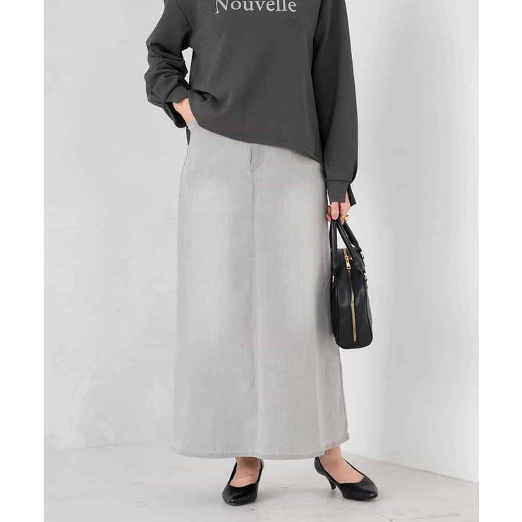 Aラインデニムスカート | a.v.v【WOMEN】 | 詳細画像23 