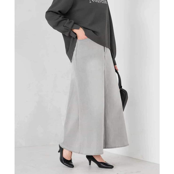 Aラインデニムスカート | a.v.v【WOMEN】 | 詳細画像24 