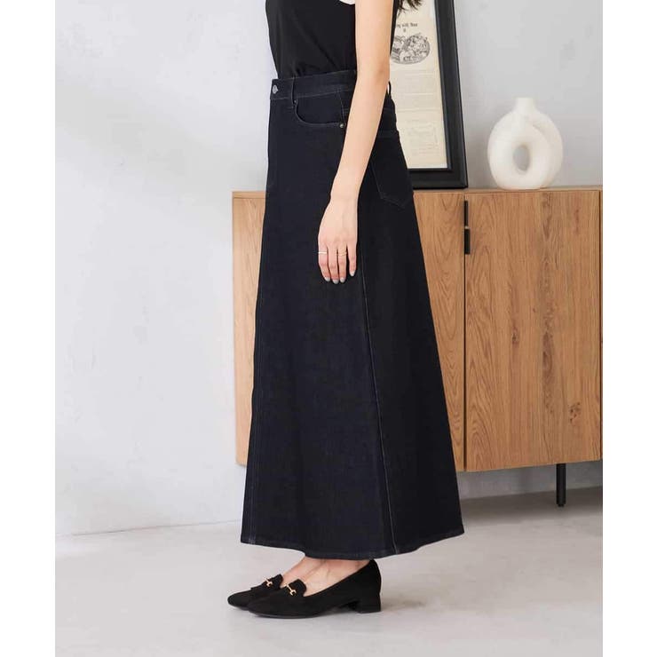 Aラインデニムスカート | a.v.v【WOMEN】 | 詳細画像30 