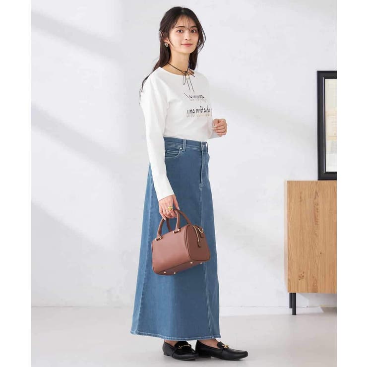 Aラインデニムスカート | a.v.v【WOMEN】 | 詳細画像6 