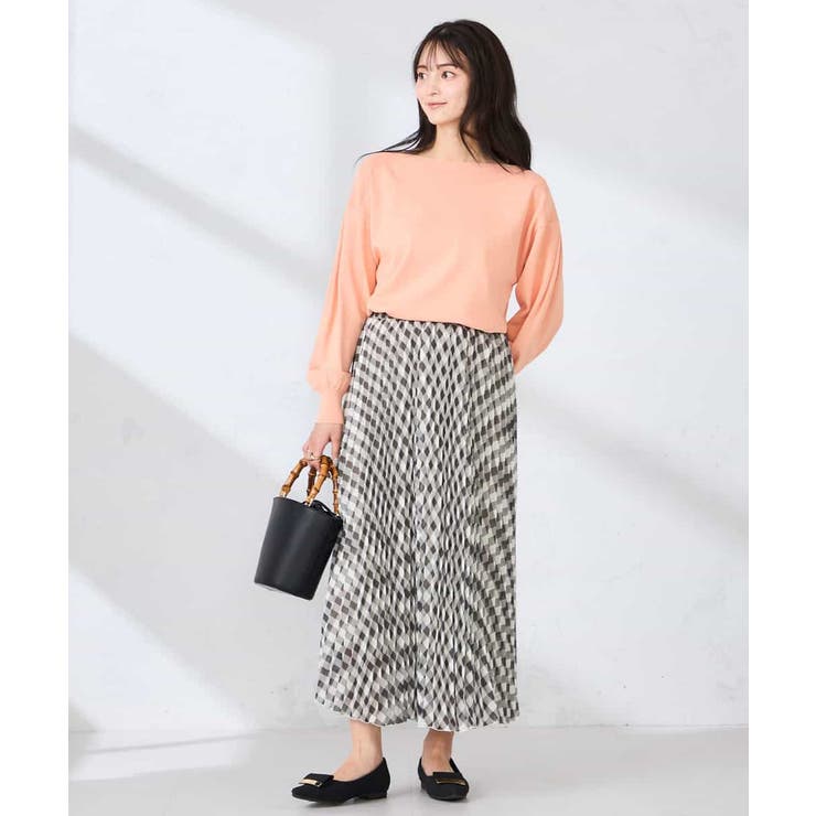 ギンガムチェックプリーツスカート | a.v.v【WOMEN】 | 詳細画像7 