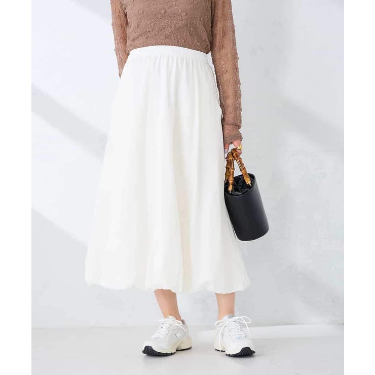ホワイト | バルーンスカート | a.v.v【WOMEN】