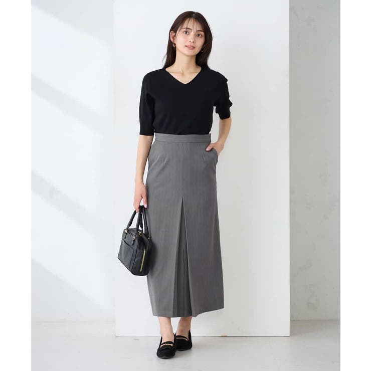 ウエストリボングレンチェックスカート[WEB限定サイズ] | a.v.v【WOMEN】 | 詳細画像4 