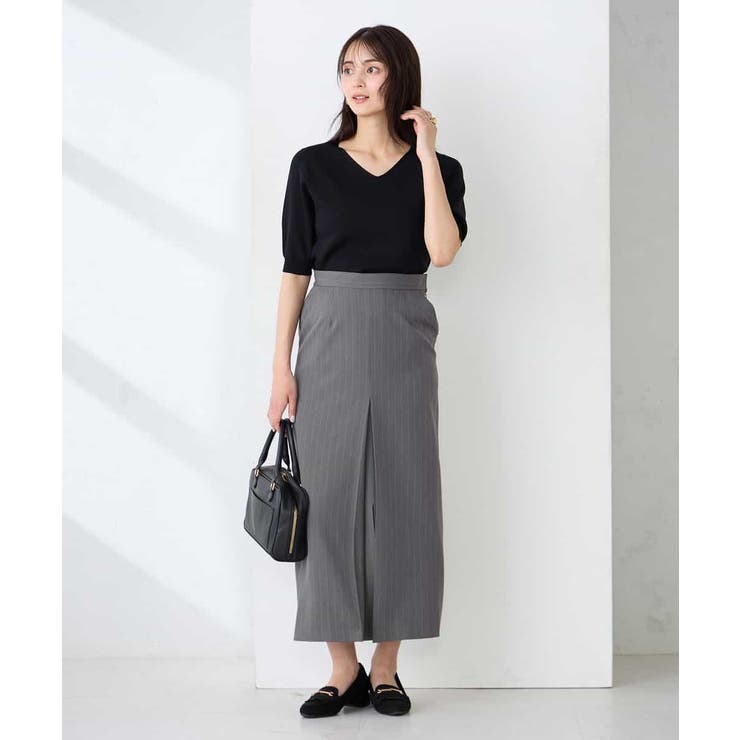 ウエストリボングレンチェックスカート[WEB限定サイズ] | a.v.v【WOMEN】 | 詳細画像5 