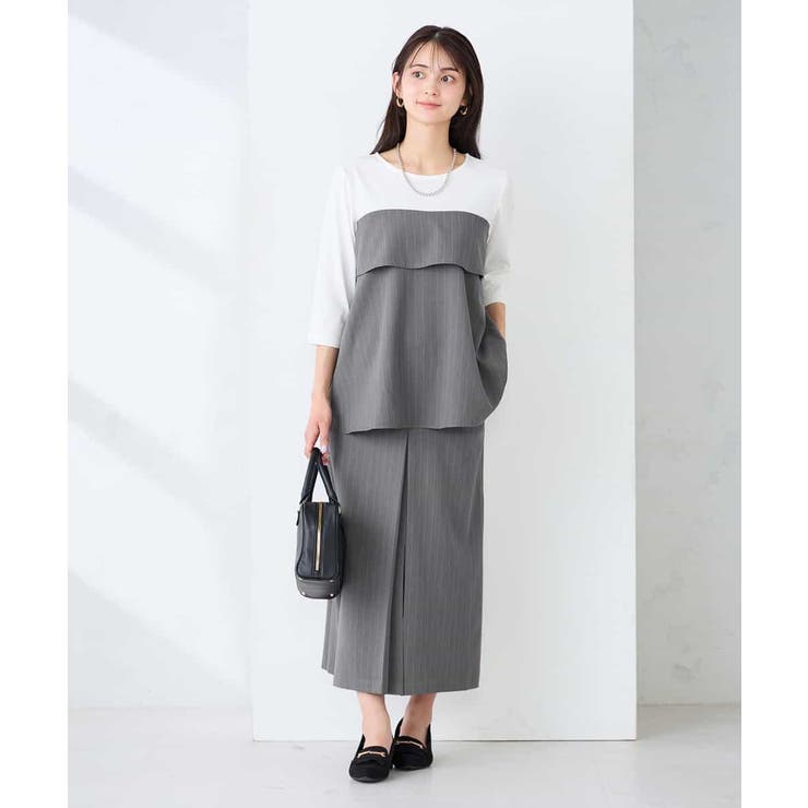 ウエストリボングレンチェックスカート[WEB限定サイズ] | a.v.v【WOMEN】 | 詳細画像9 