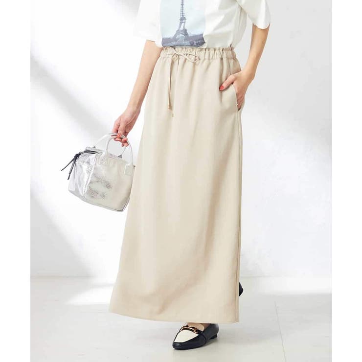 【洗える/UVカット/接触冷感】麻調ナロースカート | a.v.v【WOMEN】 | 詳細画像19 