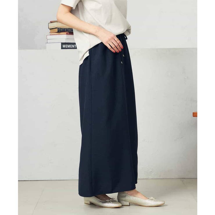 【洗える/UVカット/接触冷感】麻調ナロースカート | a.v.v【WOMEN】 | 詳細画像3 