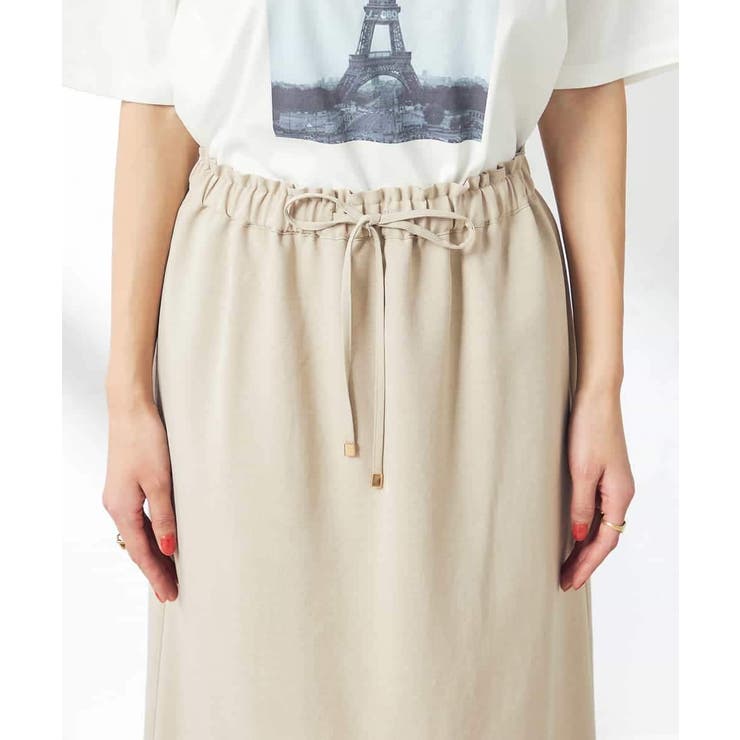 【洗える/UVカット/接触冷感】麻調ナロースカート | a.v.v【WOMEN】 | 詳細画像33 