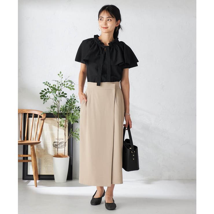 ラップナロースカート | a.v.v【WOMEN】 | 詳細画像10 