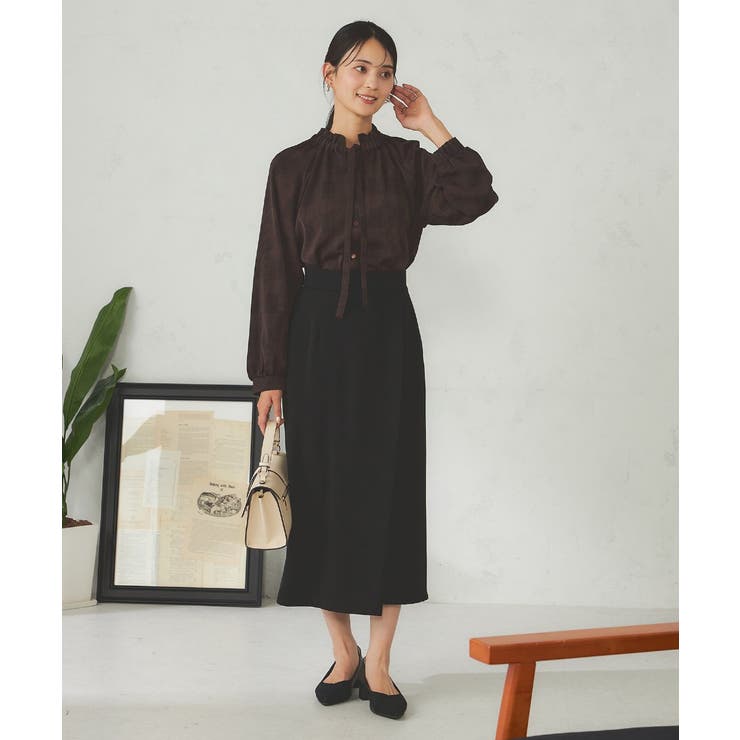 ラップナロースカート | a.v.v【WOMEN】 | 詳細画像35 