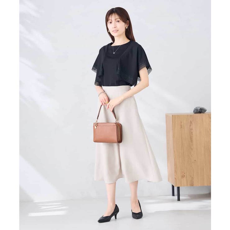 【接触冷感 UVカット】リネンライクフレアスカート【セットアップ対応 アンチピリ… | a.v.v【WOMEN】 | 詳細画像11 