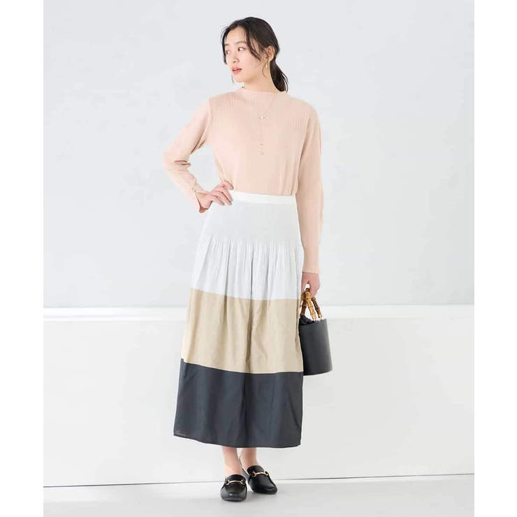 2WAYリバーシブルシャーリングフレアスカート | a.v.v【WOMEN】 | 詳細画像7 