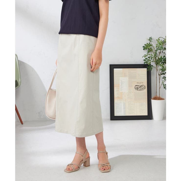 【接触冷感】サマーハイパーストレッチナロースカート | a.v.v【WOMEN】 | 詳細画像10 