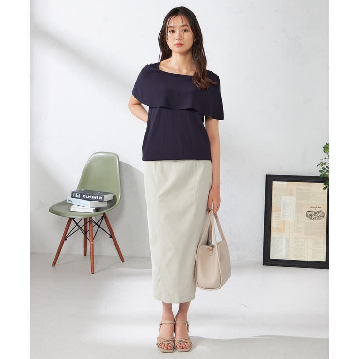 【接触冷感】サマーハイパーストレッチナロースカート | a.v.v【WOMEN】 | 詳細画像11 