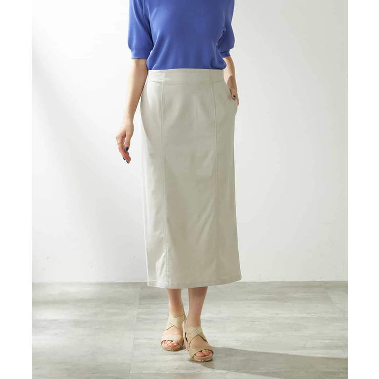 【接触冷感】サマーハイパーストレッチナロースカート | a.v.v【WOMEN】 | 詳細画像17 