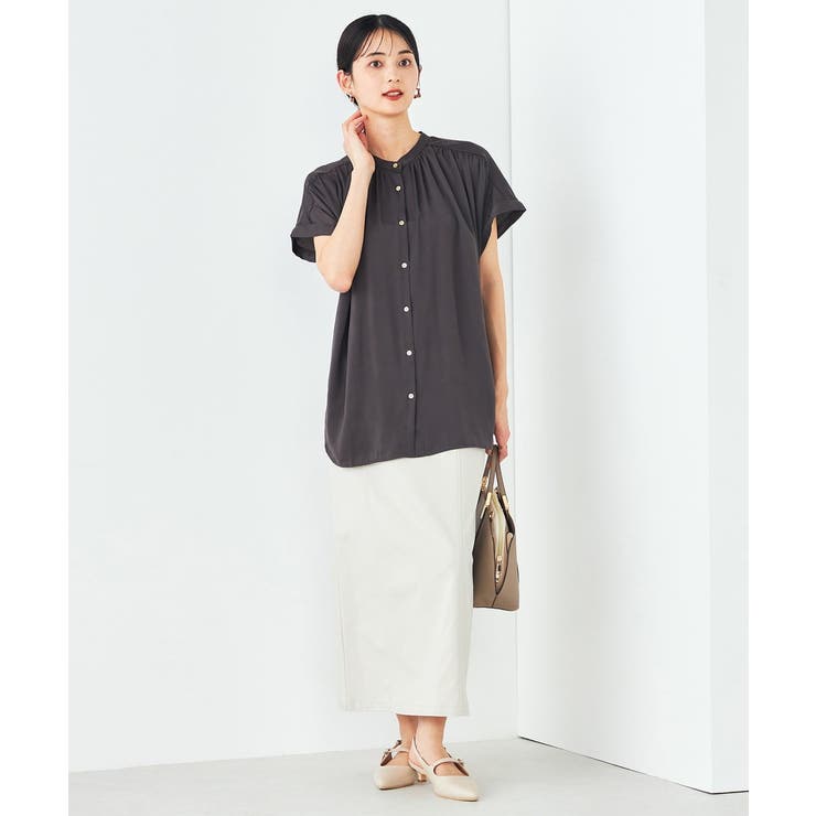 【接触冷感】サマーハイパーストレッチナロースカート | a.v.v【WOMEN】 | 詳細画像20 